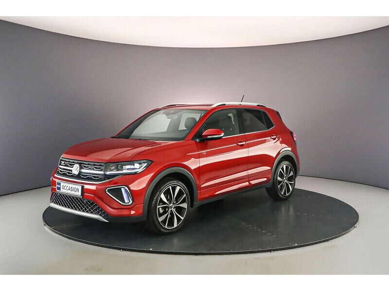 Kings red Gebruikt 2024 VW T-Cross R-line SUV | € 36.900 - Afbeelding 1/4