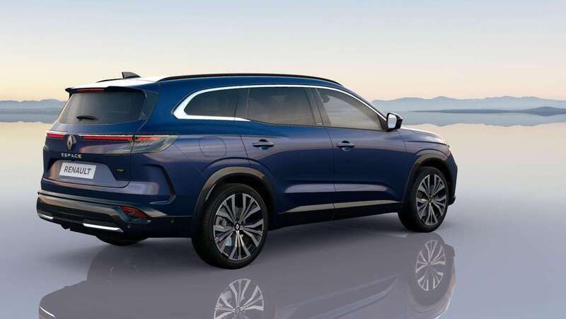 Blauw Nieuw 2025 Renault Espace Iconic MPV | € 54.563 (Eerlijke prijs) - Afbeelding 1/2