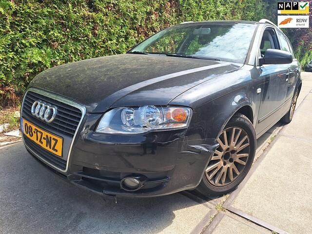 Zwart, metallic lak Gebruikt 2007 Audi A4 Basis Stationwagen | € 1.950 (Duur) - Afbeelding 1/4