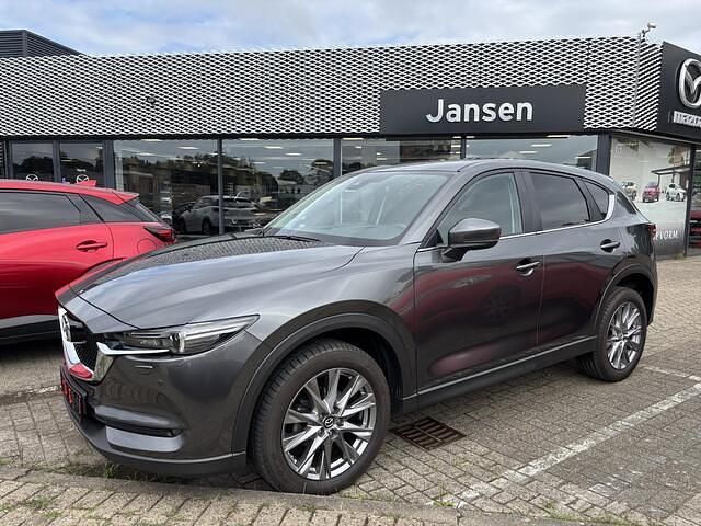Machine gray metallic (46g) (donker grijs) Gebruikt 2020 Mazda CX-5 Inclusive SUV | € 27.450 (Eerlijke prijs) - Afbeelding 1/3