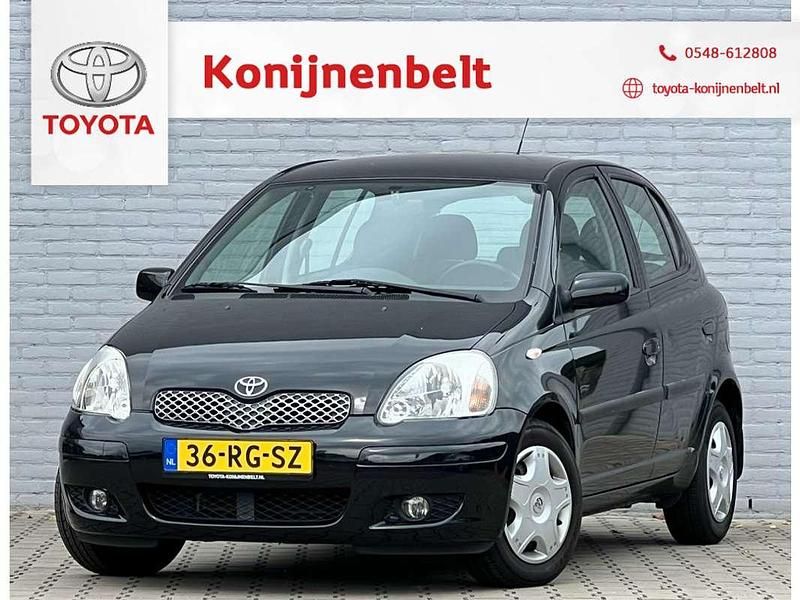 Zwart, metallic lak Gebruikt 2005 Toyota Yaris Hatchback | € 5.495 - Afbeelding 1/3
