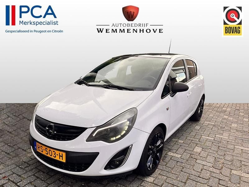 Wit Gebruikt 2014 Opel Corsa Hatchback | € 6.795 (Eerlijke prijs) - Afbeelding 1/4