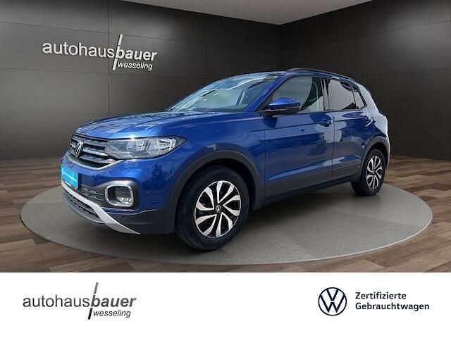 Blauw Gebruikt 2021 VW T-Cross Active SUV | € 23.532 (Iets duurder) - Afbeelding 1/4