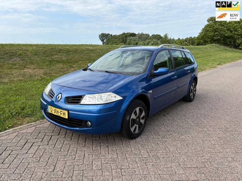 Blauw Gebruikt 2007 Renault Mégane GrandTour Business Stationwagen | € 1.950 (Eerlijke prijs) - Afbeelding 1/4