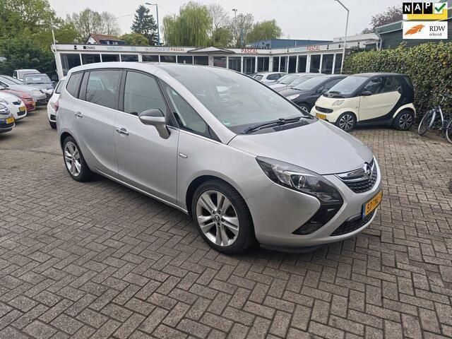 Grijs Gebruikt 2012 Opel Zafira Tourer Cosmo MPV | € 6.250 (Eerlijke prijs) - Afbeelding 1/4