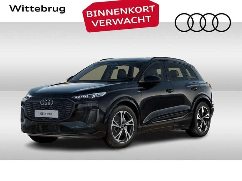 Zwart Nieuw 2025 Audi Q6 e-tron Advanced SUV | € 84.990 (Duur) - Afbeelding 1/4