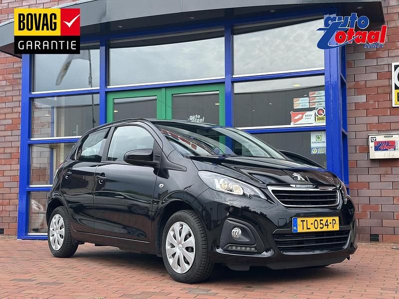Zwart Gebruikt 2018 Peugeot 108 Active Hatchback | € 7.650 (Eerlijke prijs) - Afbeelding 1/3