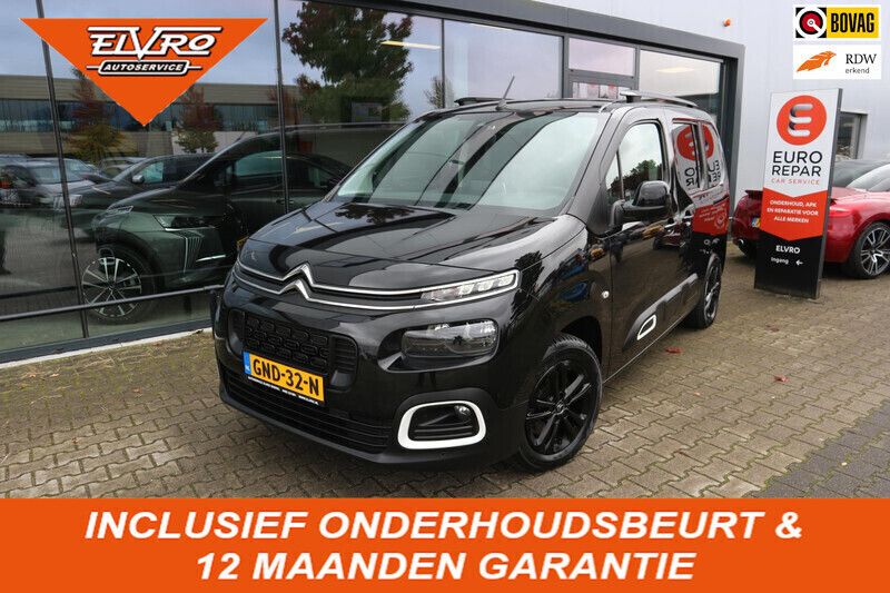 Zwart Gebruikt 2020 Citroën Berlingo PureTech MPV | € 20.950 (Iets duurder) - Afbeelding 1/4