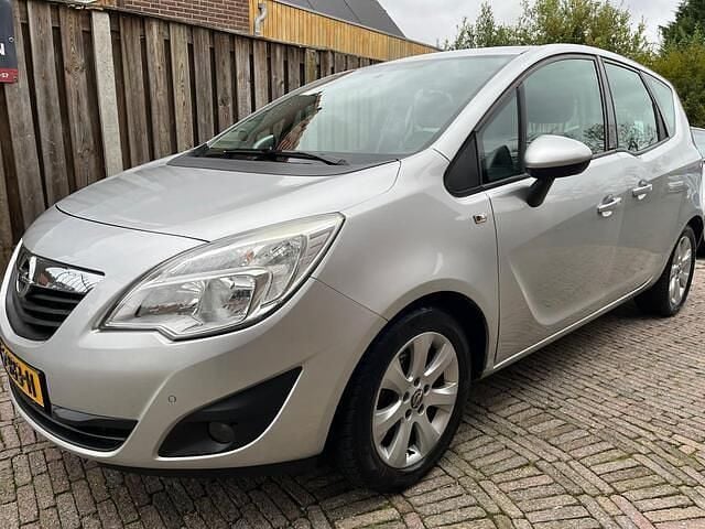 Grijs Gebruikt 2010 Opel Meriva Cosmo MPV | € 2.750 (Super prijs) - Afbeelding 1/4