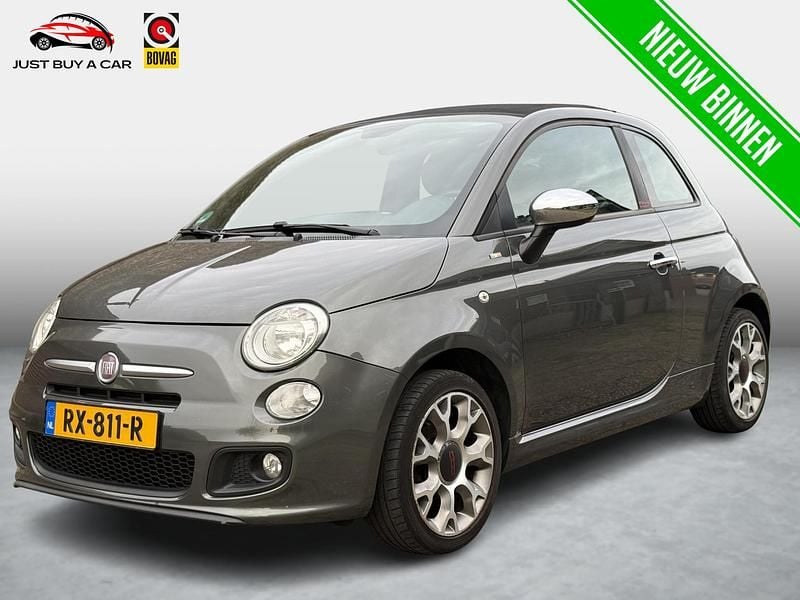 Occasion Fiat 500C Lounge 69 PK (50 kW) 2018 Grijs Cabriolet
