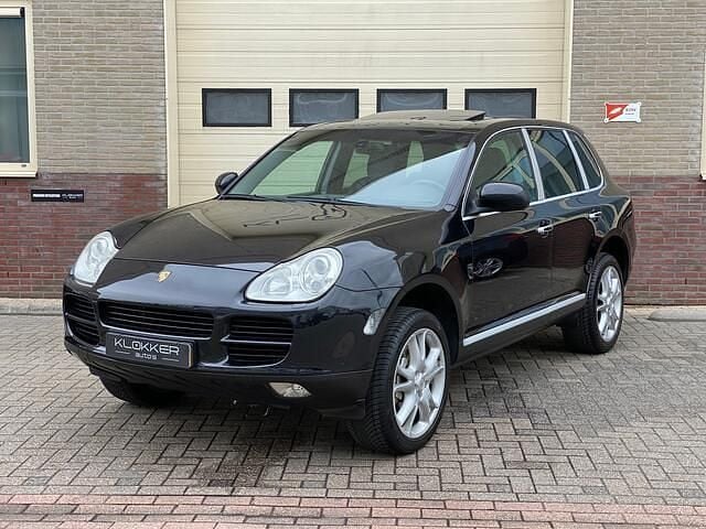 Zwart, metallic lak Gebruikt 2003 Porsche Cayenne SUV | € 5.950 (Iets duurder) - Afbeelding 1/4