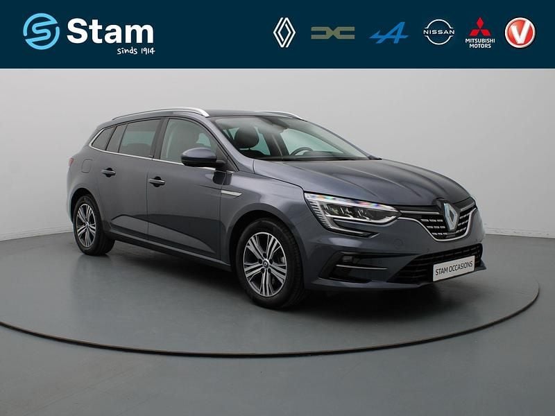 Grijs, metallic lak Gebruikt 2021 Renault Mégane GrandTour Intens Stationwagen | € 20.990 (Eerlijke prijs) - Afbeelding 1/4