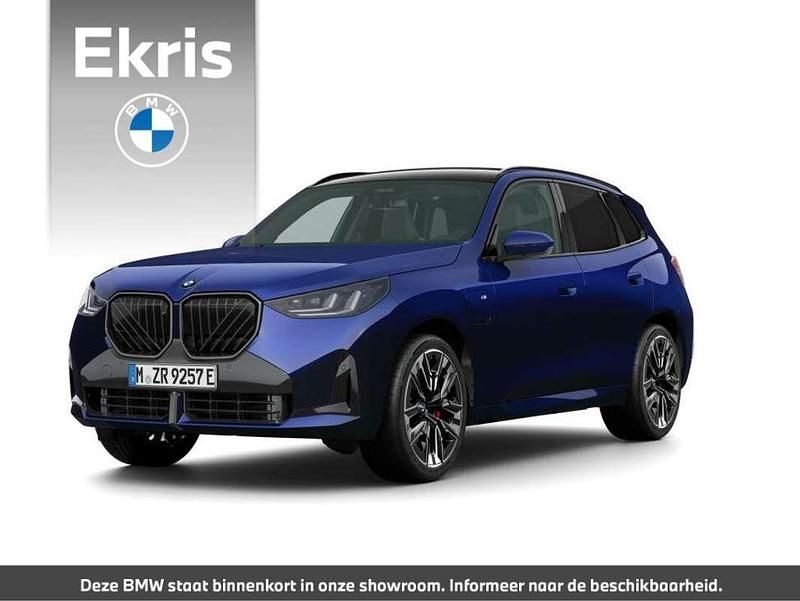 Blauw Nieuw 2025 BMW X3 M Sport SUV | € 91.068 (Iets duurder) - Afbeelding 1/4