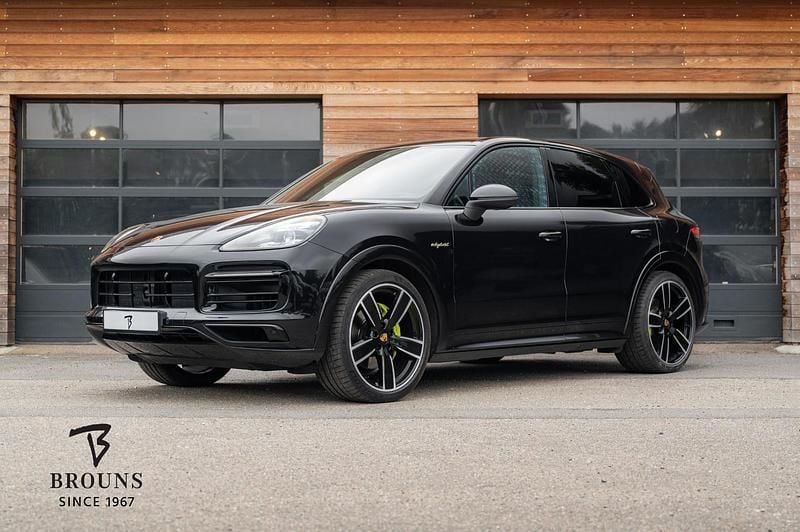 Zwart Gebruikt 2021 Porsche Cayenne SUV | € 75.950 (Eerlijke prijs) - Afbeelding 1/4