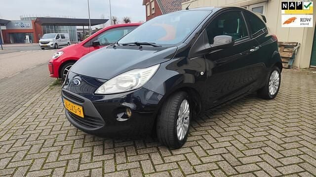 Zwart Gebruikt 2011 Ford Ka Titanium X Hatchback | € 3.495 (Goede deal) - Afbeelding 1/4