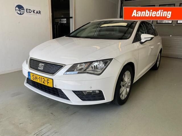 Wit Gebruikt 2018 Seat Leon ST Business Stationwagen | € 10.595 (Eerlijke prijs) - Afbeelding 1/4
