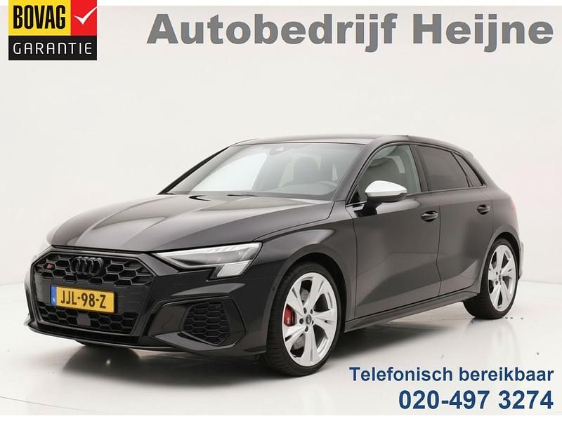 Zwart Occasion 2024 Audi S3 Sportback Sport Hatchback | € 53.445 (Eerlijke prijs) - Afbeelding 1/4