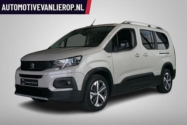 Beige Gebruikt 2020 Peugeot Rifter GT-line MPV | € 29.995 (Duur) - Afbeelding 1/4