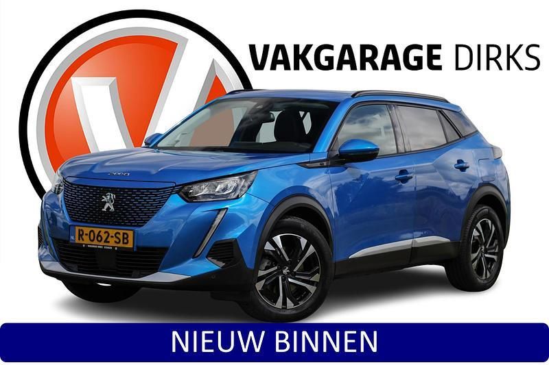 Blauw Gebruikt 2021 Peugeot e-2008 Allure SUV | € 17.939 (Super prijs) - Afbeelding 1/4