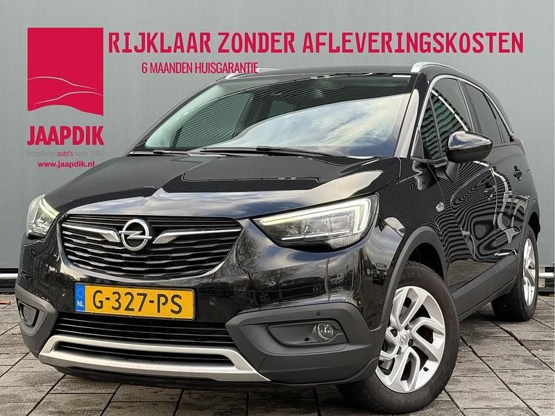 Zwart Gebruikt 2019 Opel Crossland Innovation SUV | € 12.744 (Eerlijke prijs) - Afbeelding 1/4