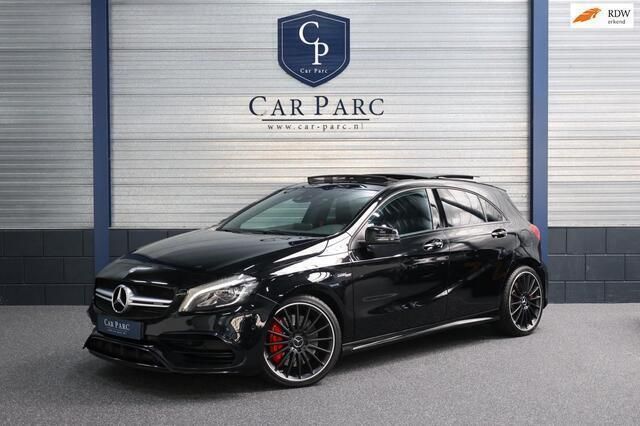 Zwart Gebruikt 2016 Mercedes A45 AMG AMG Hatchback | € 29.995 (Eerlijke prijs) - Afbeelding 1/4