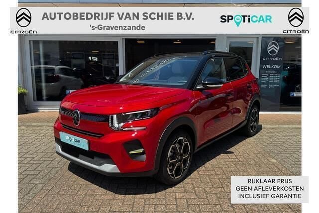 Rood, metallic lak Gebruikt 2024 Citroën e-C3 SUV | € 25.450 (Goede deal) - Afbeelding 1/4