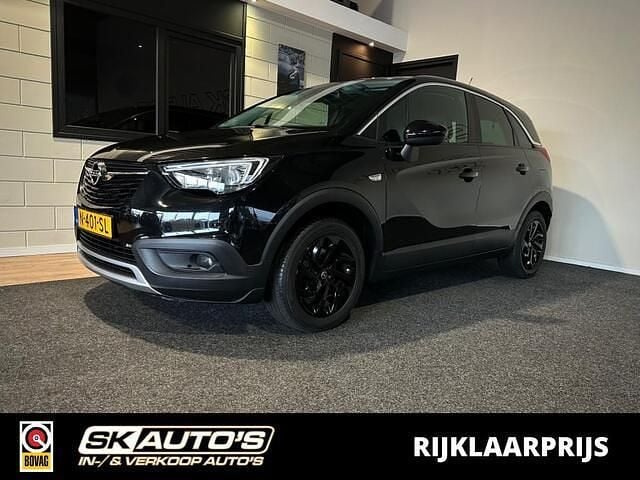 Zwart Gebruikt 2018 Opel Crossland X Innovation SUV | € 11.995 (Eerlijke prijs) - Afbeelding 1/4