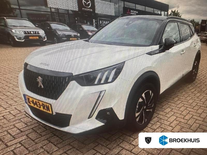 Wit Gebruikt 2021 Peugeot 2008 GT SUV | € 23.395 (Eerlijke prijs) - Afbeelding 1/3