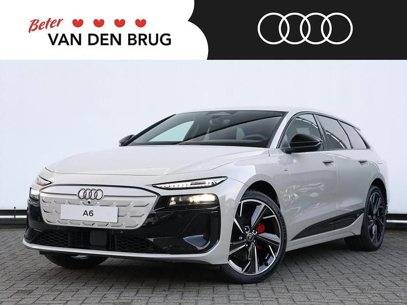 Beige Nieuw 2025 Audi A6 e-tron S-Line Stationwagen | € 69.900 (Goede deal) - Afbeelding 1/4