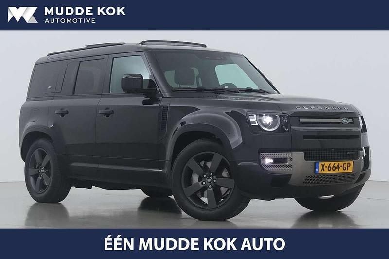 Zwart Occasion 2022 Land Rover Defender HSE Dynamic SUV | € 77.700 (Super prijs) - Afbeelding 1/4