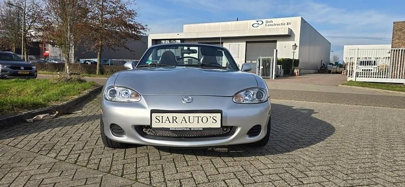Grijs Gebruikt 2003 Mazda MX5 Exclusive Cabriolet | € 5.750 (Eerlijke prijs) - Afbeelding 1/4