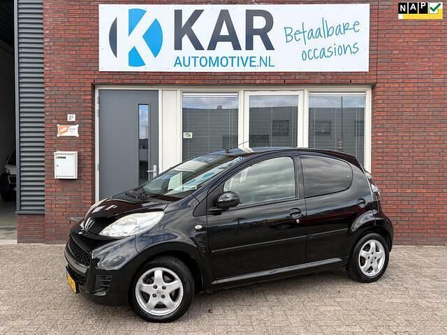Zwart Gebruikt 2012 Peugeot 107 Hatchback | € 3.450 (Eerlijke prijs) - Afbeelding 1/4
