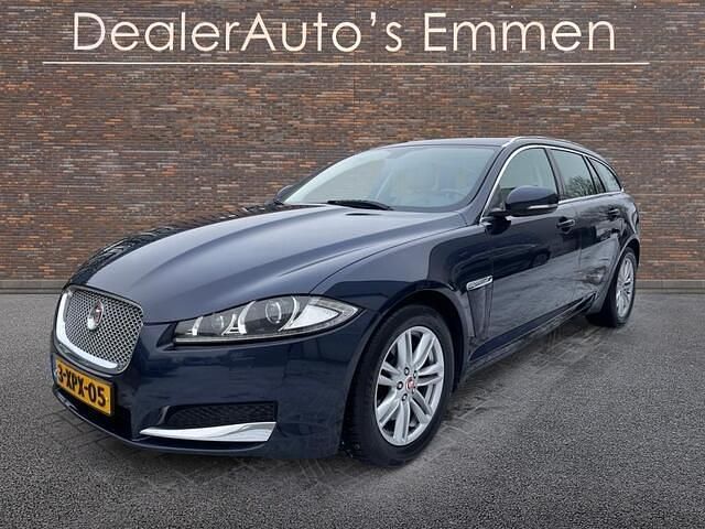 Occasion Jaguar XF Sportbrake 163 PK (119 kW) 2014 Blauw Stationwagen