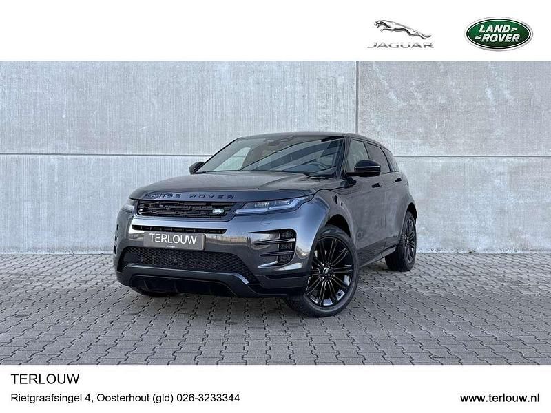Carpathian grey (donker grijs metallic)zwart Gebruikt 2024 Land Rover Range Rover evoque SE Dynamic SUV | € 59.995 (Iets duurder) - Afbeelding 1/3