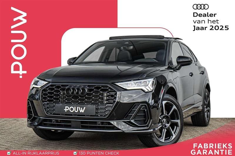 Zwart Gebruikt 2021 Audi Q3 Sportback SUV | € 42.900 (Iets duurder) - Afbeelding 1/4