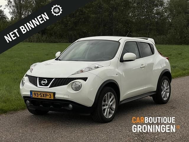 Wit Gebruikt 2011 Nissan Juke Acenta SUV | € 6.990 (Eerlijke prijs) - Afbeelding 1/4