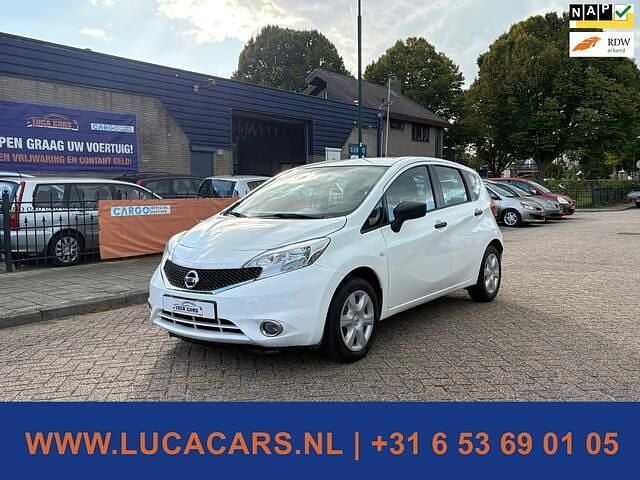 Wit Gebruikt 2014 Nissan Note Acenta MPV | € 4.295 (Goede deal) - Afbeelding 1/4