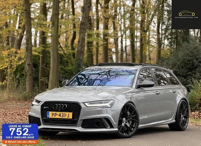 Grijs Gebruikt 2014 Audi RS6 Advanced Stationwagen | € 46.900 - Afbeelding 1/4