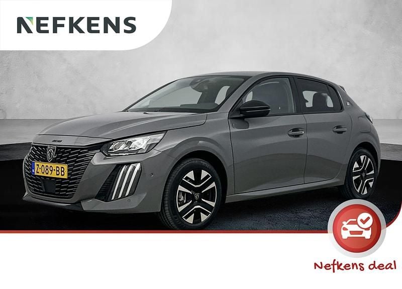 Grijs Gebruikt 2024 Peugeot e-208 Allure Hatchback | € 22.500 (Iets duurder) - Afbeelding 1/3