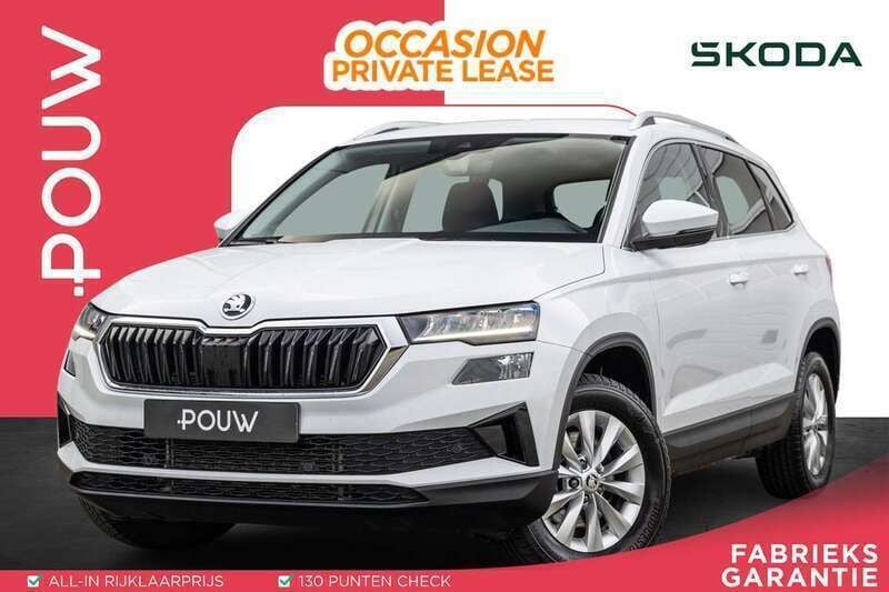 Wit Gebruikt 2024 Skoda Karoq Business Line SUV | € 33.450 (Super prijs) - Afbeelding 1/3