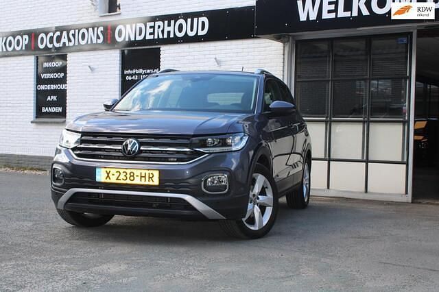 Grijs Gebruikt 2022 VW T-Cross Style SUV | € 24.950 (Super prijs) - Afbeelding 1/4
