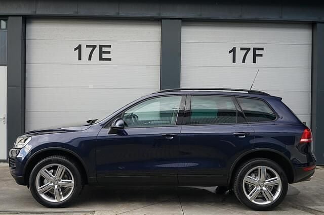 Blauw Gebruikt 2010 VW Touareg Highline SUV | € 24.900 - Afbeelding 1/4