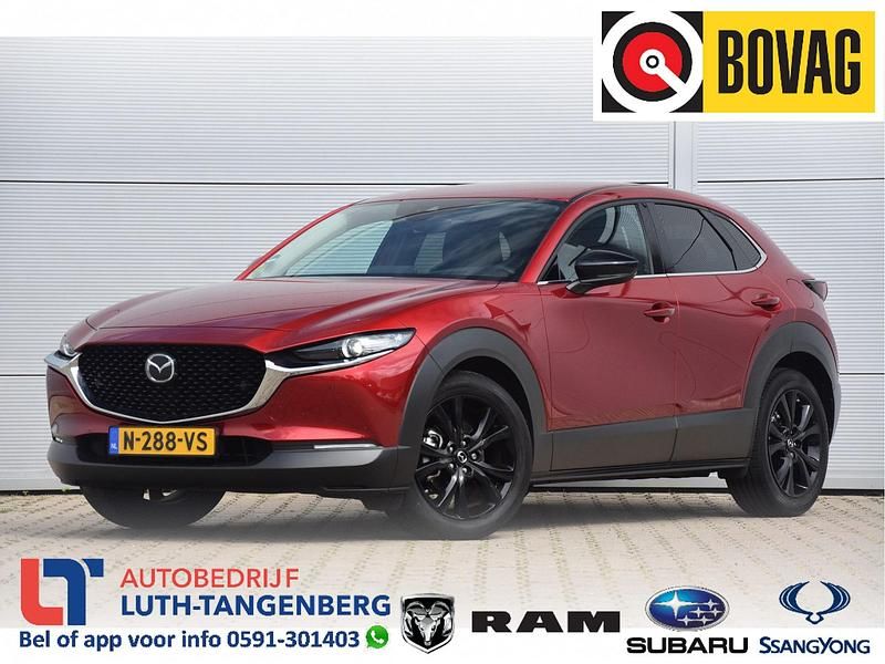 Rood Gebruikt 2022 Mazda CX-30 Sportive SUV | € 28.950 (Eerlijke prijs) - Afbeelding 1/4