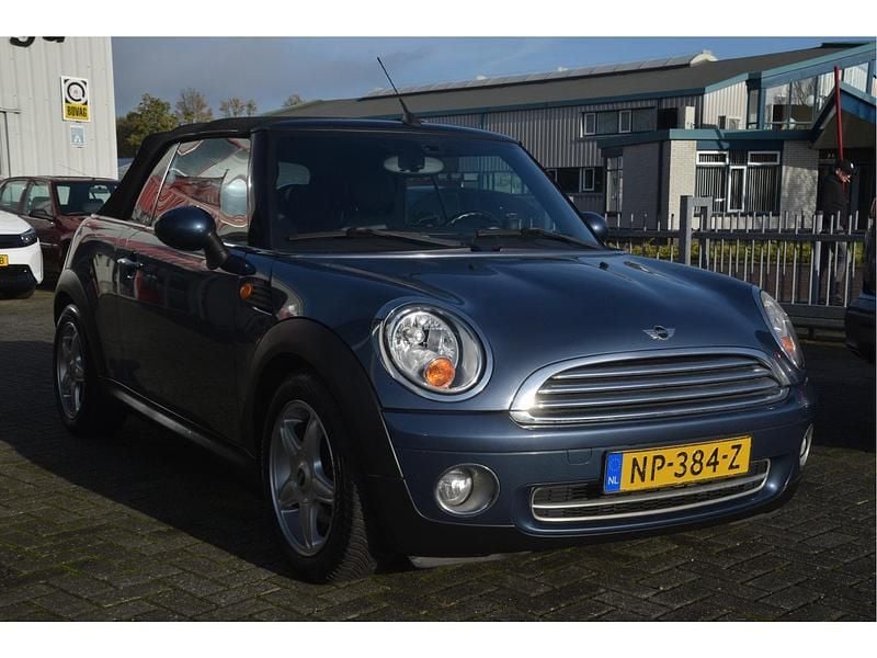 Occasion Mini Cooper Cabriolet 120 PK (88 kW) 2009 Blauw Cabriolet