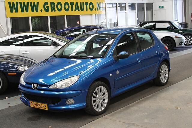 Blauw Gebruikt 2009 Peugeot 206 Hatchback | € 1.944 (Eerlijke prijs) - Afbeelding 1/4