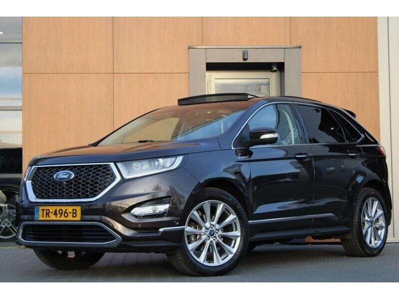 Grijs Gebruikt 2018 Ford Edge Vignale SUV | € 26.450 - Afbeelding 1/4