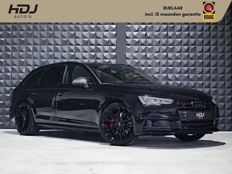 Zwart Gebruikt 2017 Audi S4 Sport Stationwagen | € 43.900 (Iets duurder) - Afbeelding 1/4