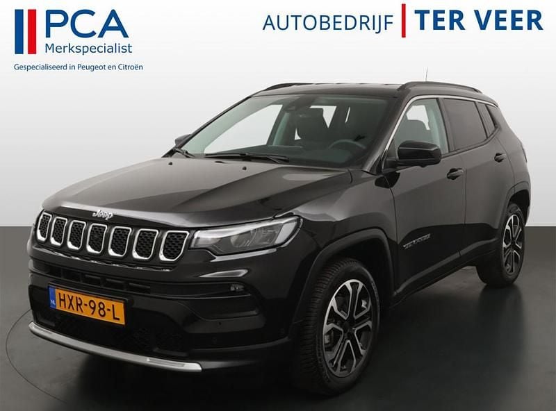Zwart Occasion 2024 Jeep Compass Summit SUV | € 34.950 (Eerlijke prijs) - Afbeelding 1/4