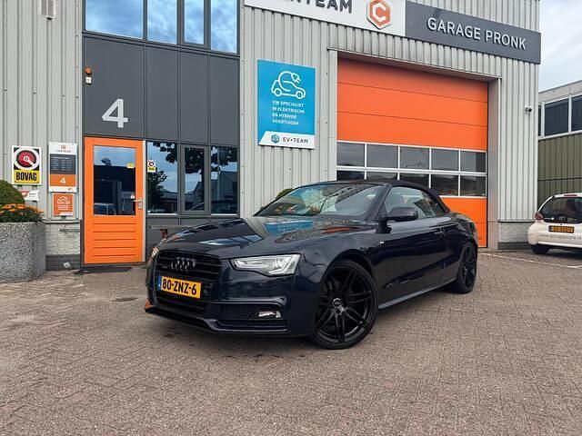 Occasion Audi A5 Cabriolet S-Line 211 PK (155 kW) 2013 Blauw Cabriolet