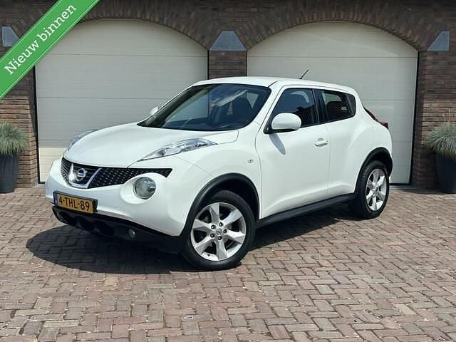 Wit Gebruikt 2011 Nissan Juke Acenta SUV | € 5.350 (Eerlijke prijs) - Afbeelding 1/4